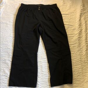 Women’s 1X Black Cargo Pants